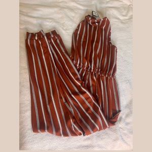 Sleeveless Jumper | Sienna/ Stripped